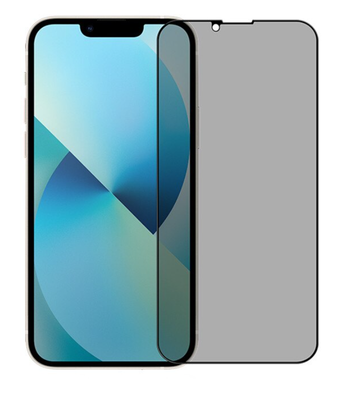 Захисне скло CDK Full Glue Антишпион для Apple iPhone 14 Plus (013350) (black)