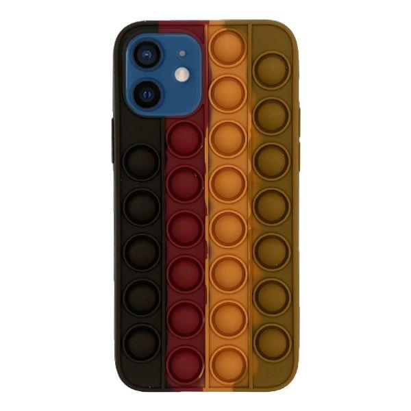 Apple iPhone 12/12 Pro Чохол-накладка MiaMI Antistress Hz #5 Brown
