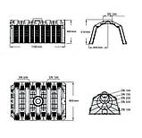 230010 Дренажний тунель 300 л GRAF, фото 2