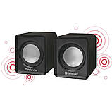 Акустична система Defender SPK 22 2х2,5W USB black (65503), фото 3