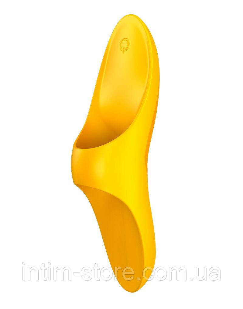 Вібратор на палець Satisfyer Teaser Dark Yellow, фото 1