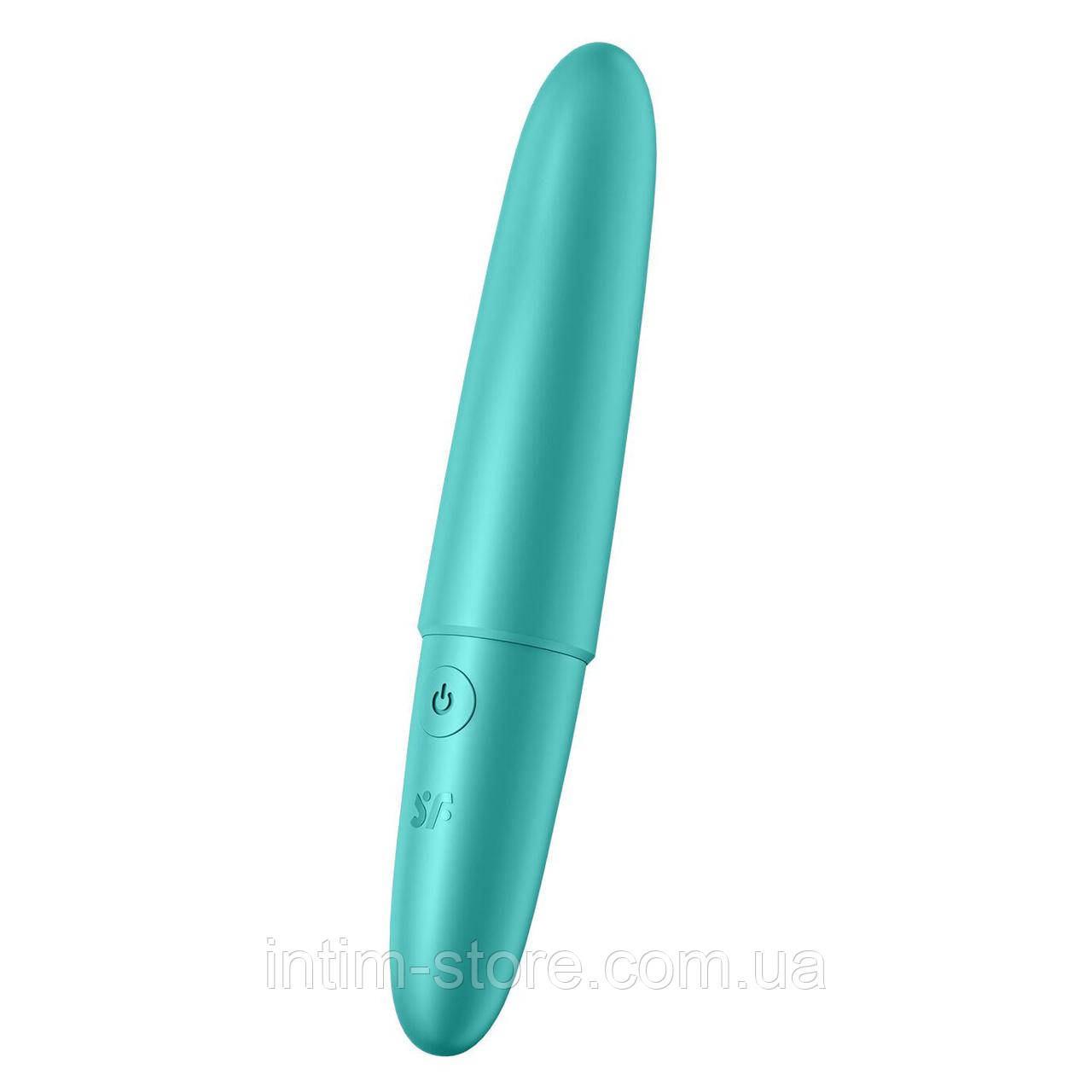 Мінівібратор Satisfyer Ultra Power Bullet 6 Turquoise SO5434, фото 1