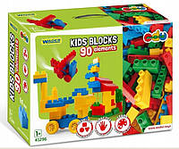 Конструктор Wader Kids Blocks 90 элементов в коробке 41296