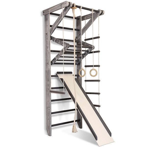 Спортивний куточок Sport Loft 3-220 дерево сосна Сірий, 80х220 см (ТМ SportBaby)