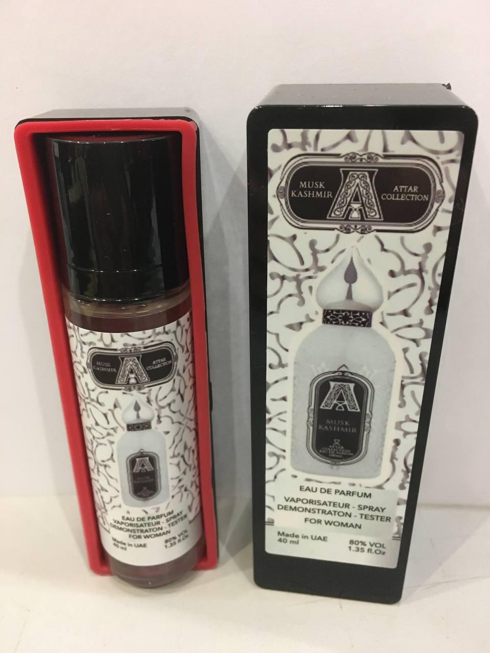 Міні-парфуми 40 мл Attar Collection Musk Kashmir жіночий тестер, Аттар Колекція Муск Кашемір