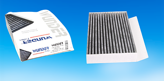 Фільтр салону (вугільний) на Renault Megane 3/ Fluence / WUNDER FILTER WPK 811