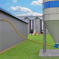 Гнучкий шнековий транспортер (спіральний конвеєр) 12м., фото 4