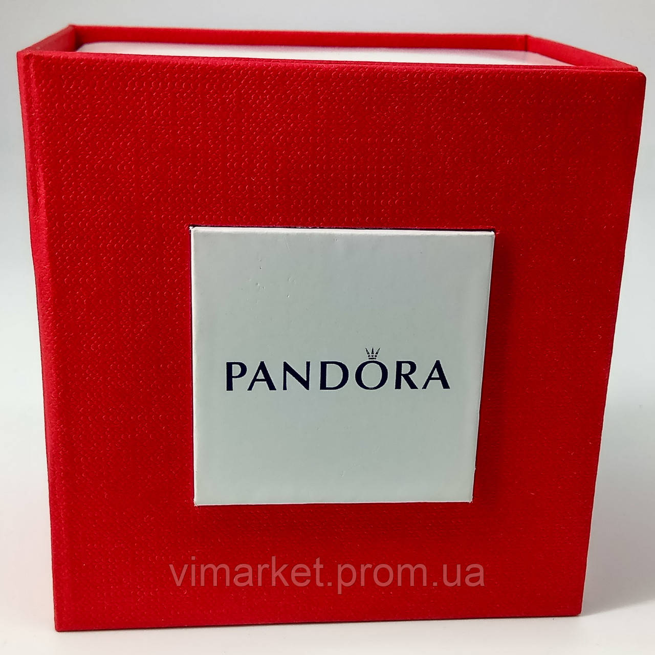 Червона подарункова коробка для наручного годинника Pandora, для браслетів Pandora, з логотипом Пандора