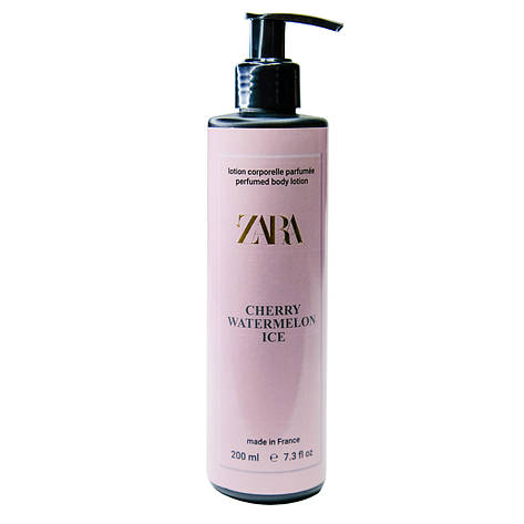 Парфумований лосьйон для тіла Zara Cherry Watermelon Ice Brand Collection 200 мл, фото 1
