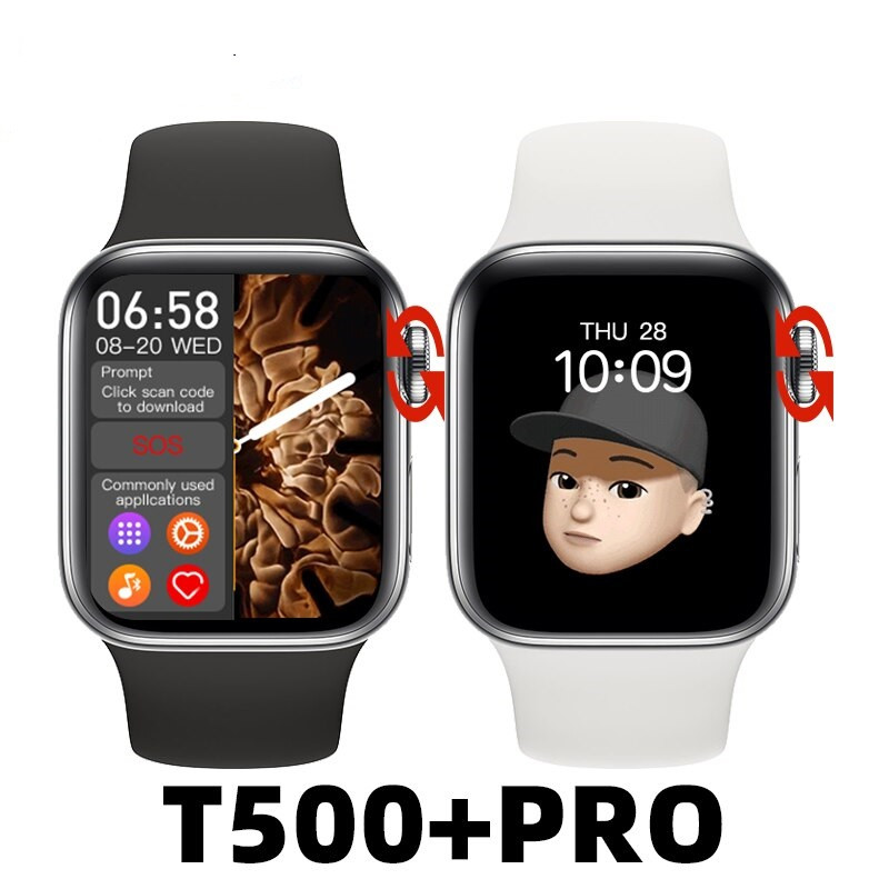 Смарт-годинник T500 + Pro Watch 6 series Білий (Smart Watch) Розумний годинник Фітнес браслет