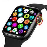Смарт годинник T500 + Pro Watch 8 series Чорні Smart Watch Фитнес браслет HiWatch 8, фото 4