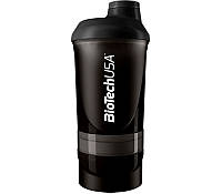 Шейкер BioTech Shaker Wave 3 in 1 500 мл Black / черный