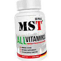 Вітаміни та мінерали MST All Vitamins 60 таблеток