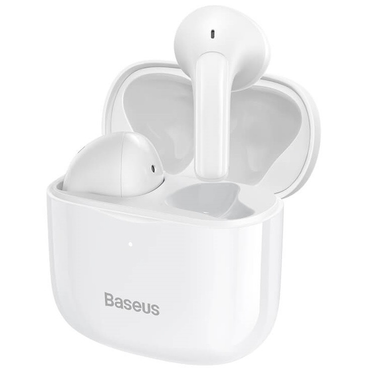Безпровідні навушники в кейсі з мікрофоном BASEUS Bowie E3 IP64 |BT5.0, 35/300mAh, 5H| Білий (NGTW080002)