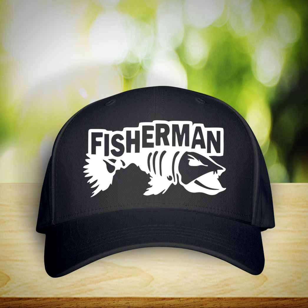 Кепка (бейсболка) з принтом "Fisherman" Push IT