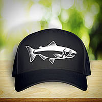 Кепка (бейсболка) з принтом "Рыбище" Push IT