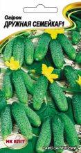 Огірок Дружна Сімейка F1 самозапильний 10 шт., фото 1