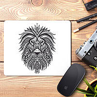 Килимок для миші з принтом Лев