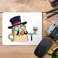 Килимок для миші з принтом "Джентльмен"