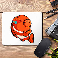 Килимок для миші з принтом "Рибка"