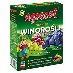 Добриво для винограду, малини та смородини 12.10.23 1.2 кг Agrecol