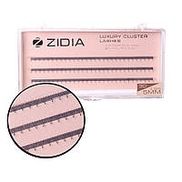 Zidia Lower lashes нижние ресницы 3D C 0,7 (3 ленты, размер 5 mm)