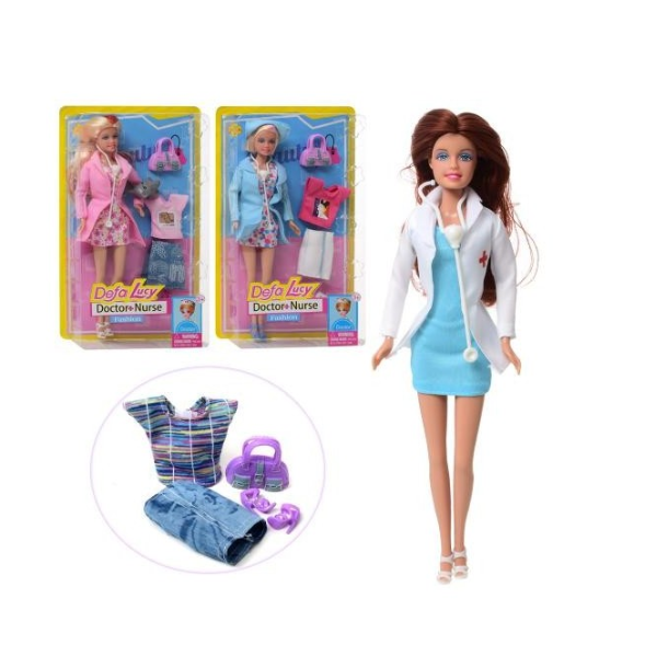 Лялька Defa Lucy Доктор з вбранням 8403-BF, фото 1