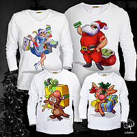 Світшоти Family Look з принтом "Новий рік" Push IT