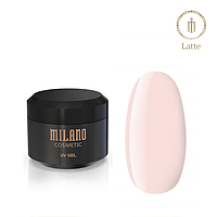 Гель Для Наращивания Milano Latte 30 ml бежево розовый гель для наращивания ногтей
