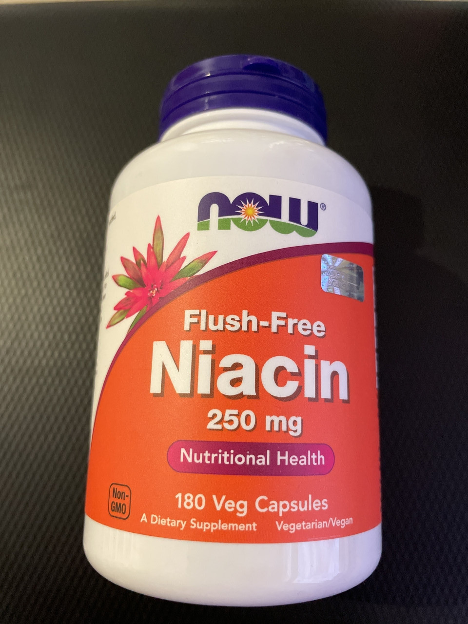 Ніацин вітамін B-3 Now Foods Niacin flush free vitamin B3 500mg 100vcap