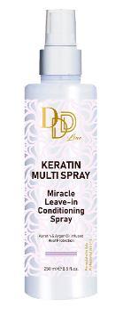 Clever Cosmetics 3D Мультіспрей-кондиціонер для волосся з кератином,250 ml 06383