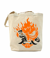 Эко-сумка, шоппер повседневная с принтом "Лого Cyberpunk 2077"