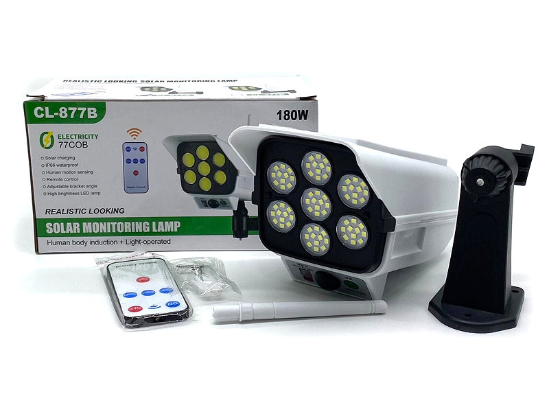Лампа діодна Solar день-ніч відеокамера для спостереження CL-877A 50шт 8756, фото 1