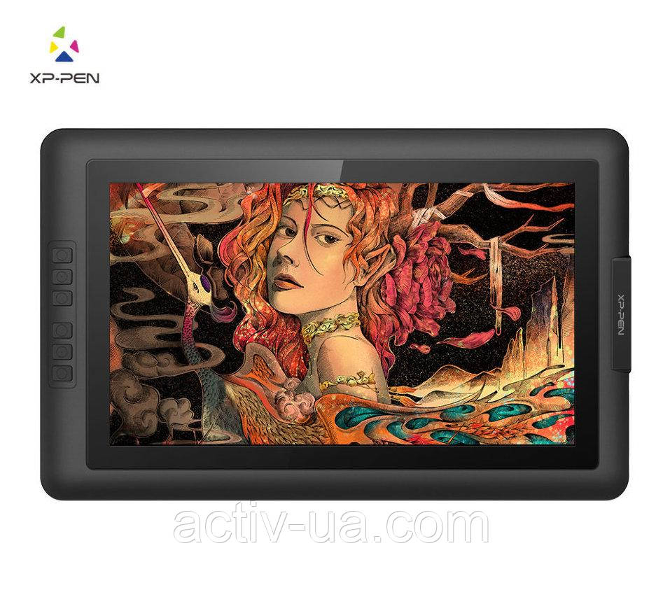 Монітор графічний XP-Pen Artist 15.6, робоча поверхня 344*194 мм, пасивне перо