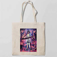 Еко-сумка, шоппер з принтом повсякденна Angels of Death Ангел Кровопролиття