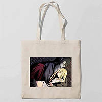 Еко-сумка, шоппер з принтом повсякденна Angels of Death Ангел Кровопролиття 3