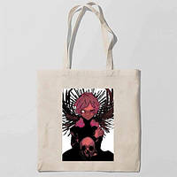 Еко-сумка, шоппер з принтом повсякденна Atsushi Nakajima-Ацуши Накаджіма