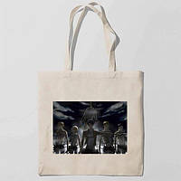 Еко-сумка, шоппер з принтом повсякденна Attack on Titan - Вторгнення титанів 2