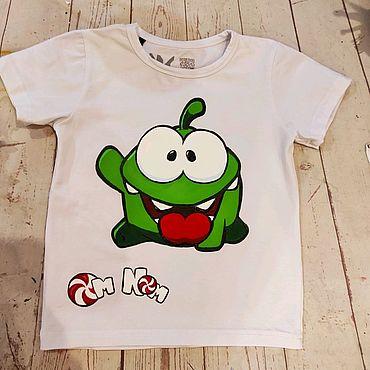 Футболка з принтом "Ам Ням. Om Nom" Push IT