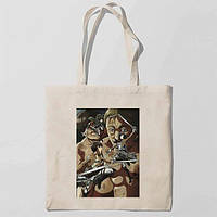 Еко-сумка, шоппер з принтом повсякденна Attack on Titan - Вторгнення титанів 6