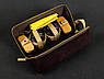 Дорожній набір по догляду за взуттям Tarrago Deluxe Brown Shoe Care Travel Kit, фото 4