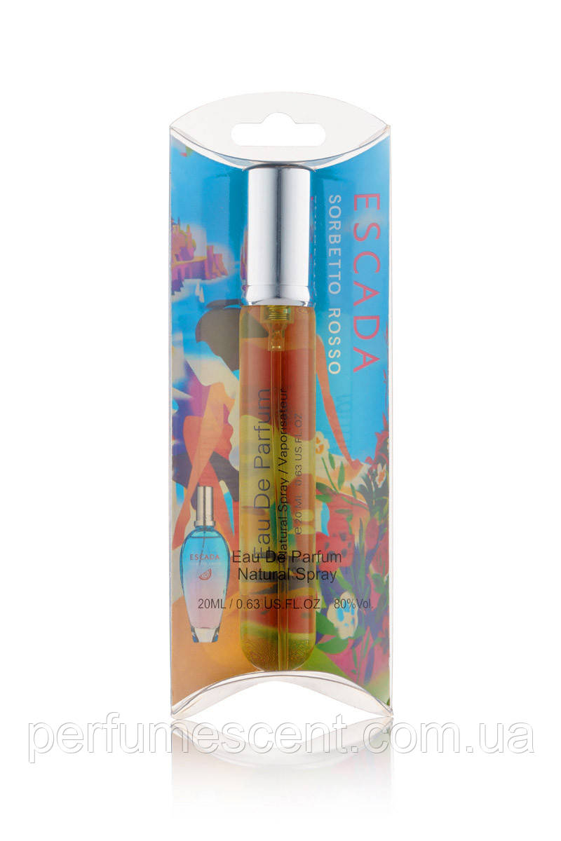 Escada Sorbetto Rosso жіночий парфум в ручці 20 мл, фото 1