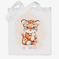 Еко-сумка, шоппер з принтом повсякденне З Новим роком