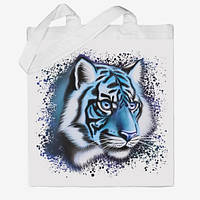 Еко-сумка, шоппер з принтом повсякденне З Новим роком