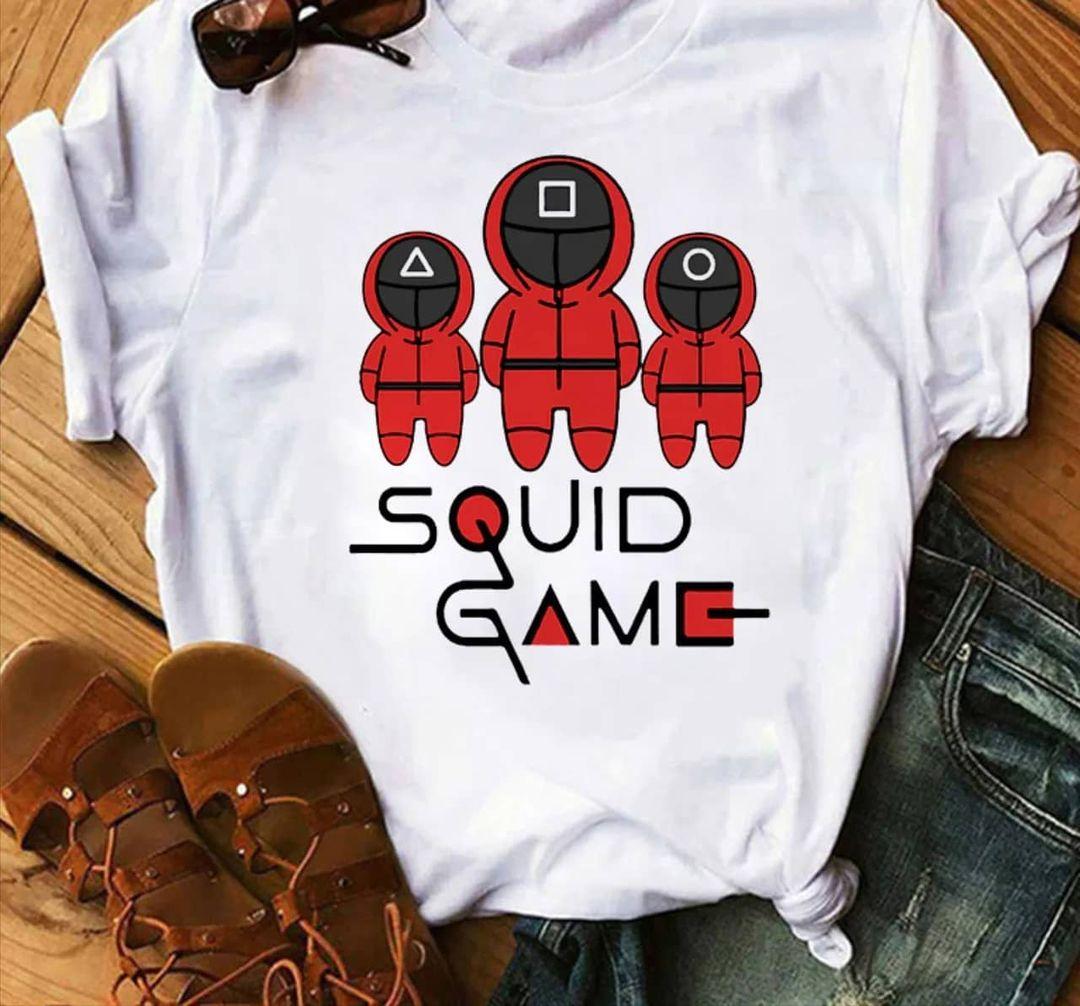 Футболка з принтом Мерч Гра в кальмара (오징어게임) Squid Game 10 Push IT
