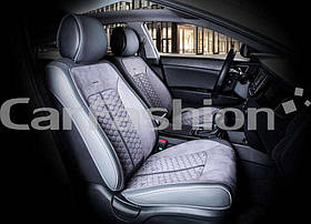 Каркасні чохли-накидки на передні сидіння CarFashion, модель STALKER FRONT