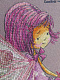 Набір для вишивки хрестиком ЛанСвит "Лілова настрій" Д-024, фото 4