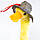 Інтерактивна іграшка повторюшка Качка в жилетці Dansing duck, качка, що танцює, м'яка музична іграшка, фото 4