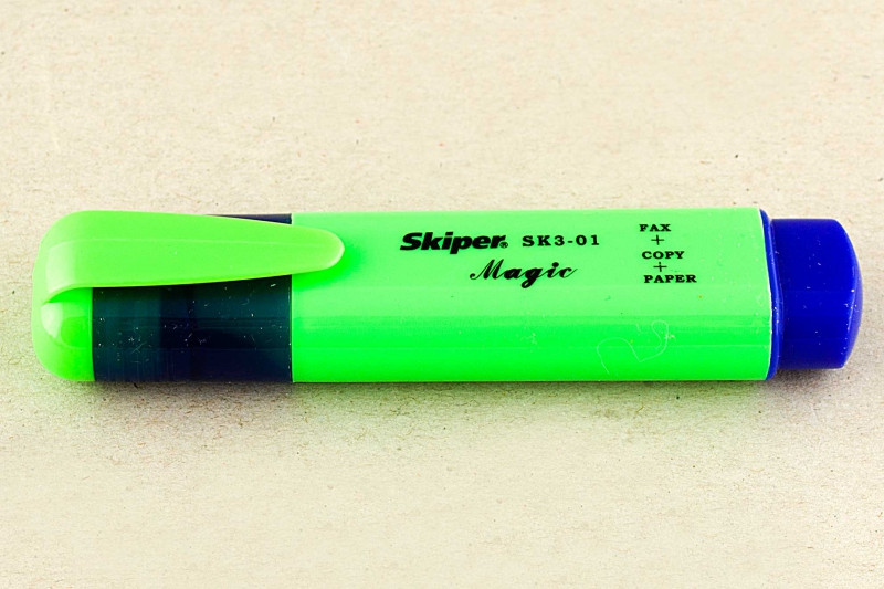 Текстовий роздільник "Skiper Magik", зелений