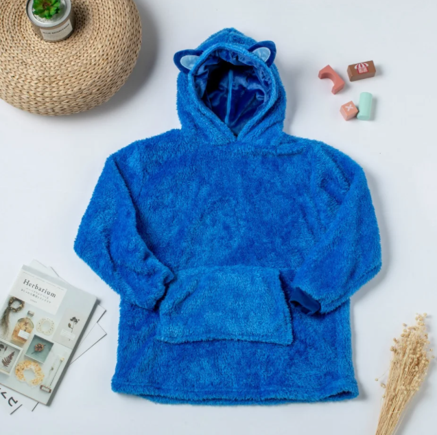 Детская толстовка-игрушка Huggle Pets Ultra Plus Hoodie -Синяя